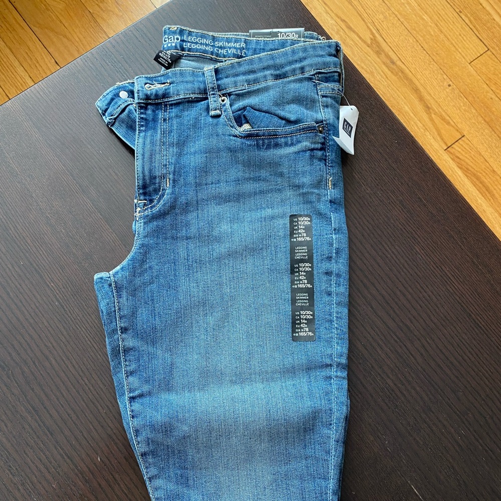 Gap Legging Skimmer Jeans Size 10
